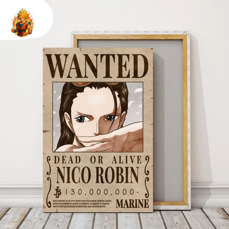 Poster Wanted Nico Robin – One Piece-Ma boutique