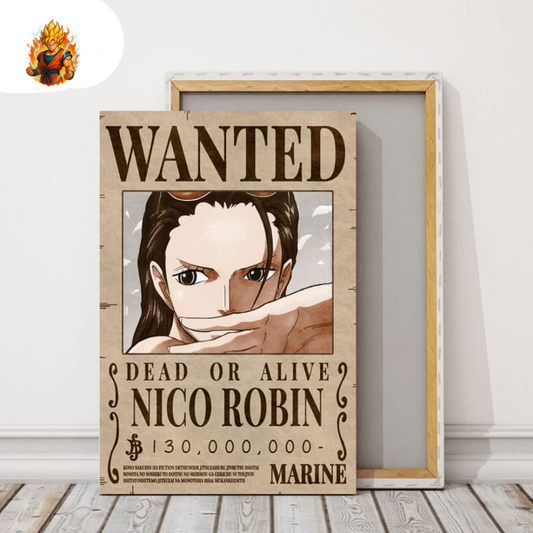 Poster Wanted Nico Robin – One Piece-Ma boutique