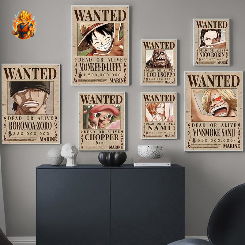 Poster Wanted Nico Robin – One Piece