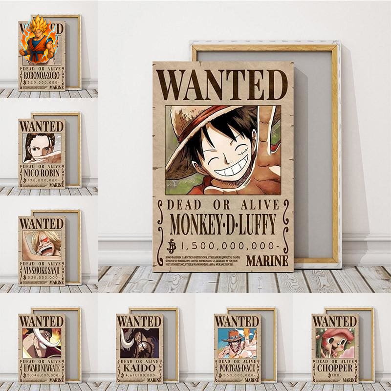 Poster Wanted Vinsmoke Sanji - One Piece