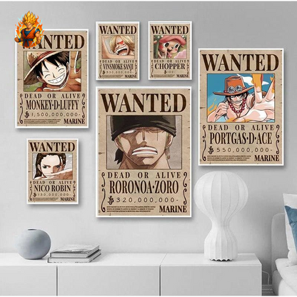 Affiche Recherché Portgas D Ace - One Piece