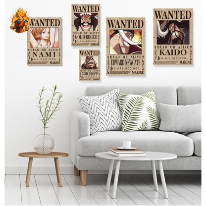 Poster Wanted Kaido - One Piece