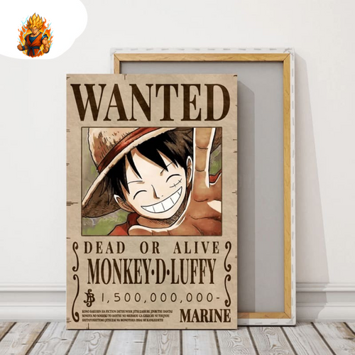 Affiche Recherché Monkey D Ruffy - One Piece-Ma boutique