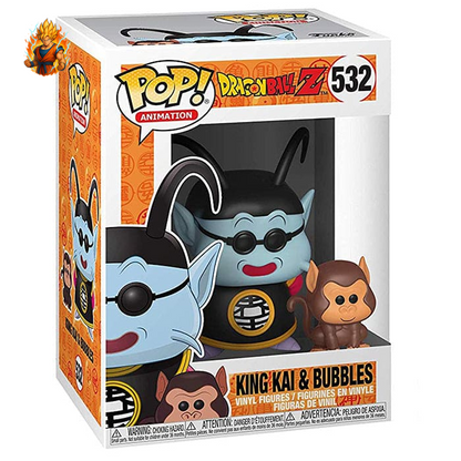 Kaio & Bubbles POP-Figurine - Dragon Ball Z