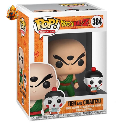 Figurine POP de Tien et Chiaotzu - Dragon Ball Z