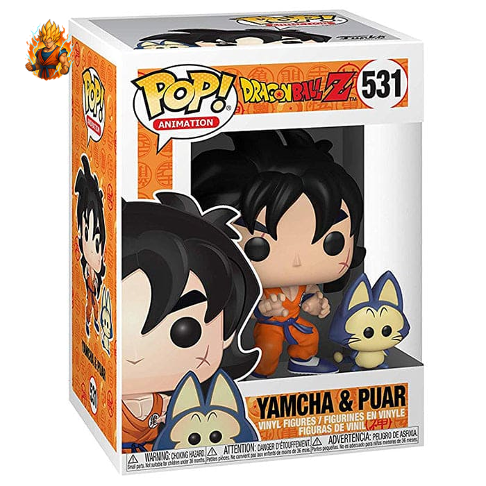 POP-Figurine Yamcha und Plume – Dragon Ball Z