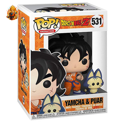 POP-Figurine Yamcha und Plume – Dragon Ball Z
