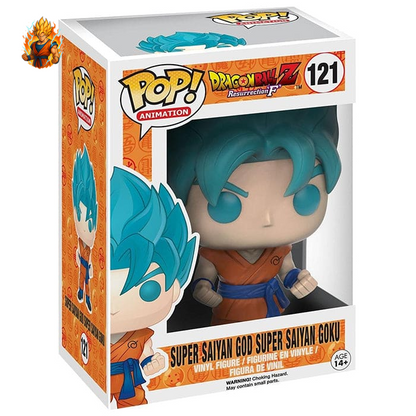 POP Goku Super Saiyajin Gott Figurine - Dragon Ball Z