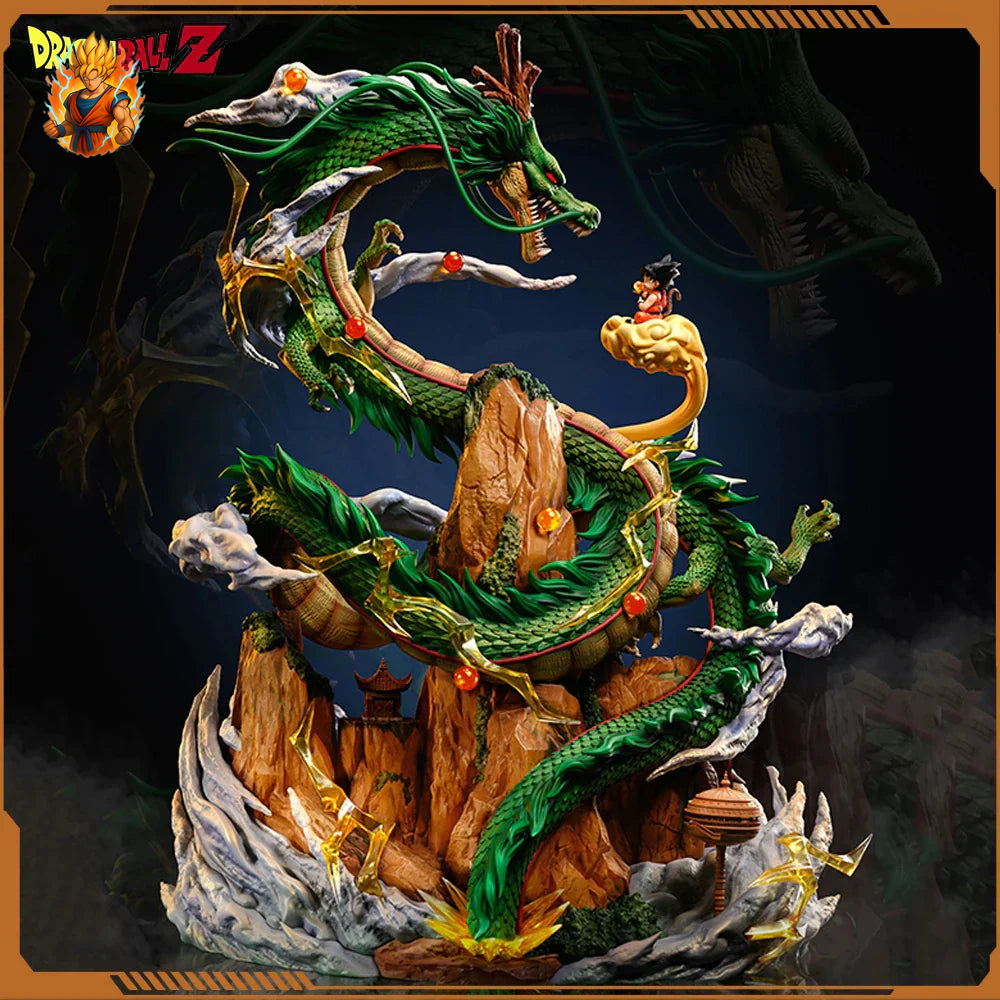 Figurine Shenron et Goku montagne - Dragon Ball Z-Ma boutique
