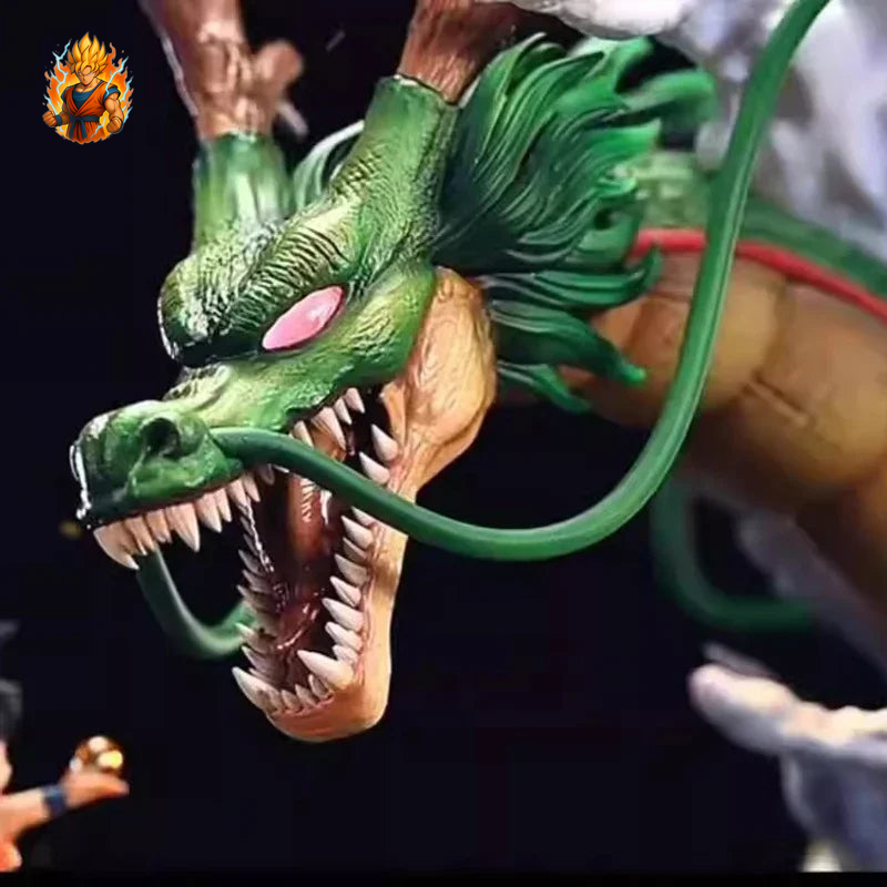 Figurine Shenron et Goku montagne - Dragon Ball Z