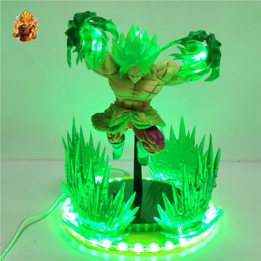 Figurine LED Dragon Ball Super Broly SSJ-Ma boutique