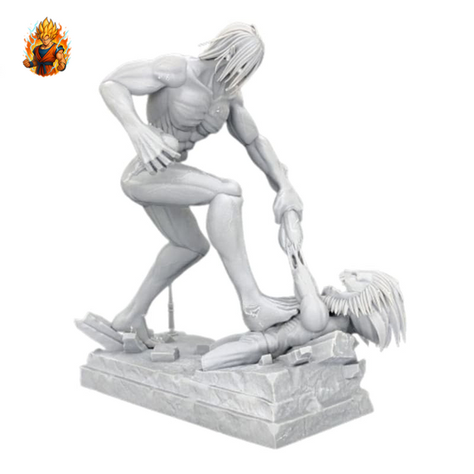 Figurine en résine Attack on Titan Attack on Titan vs Titan Mâchoire-Ma boutique