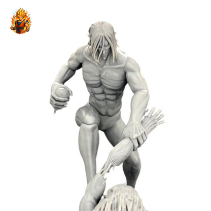Figurine en résine Attack on Titan Attack on Titan vs Titan Mâchoire