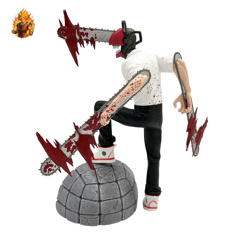 Figurine Niche de Denji x Pochita - Chainsaw Man