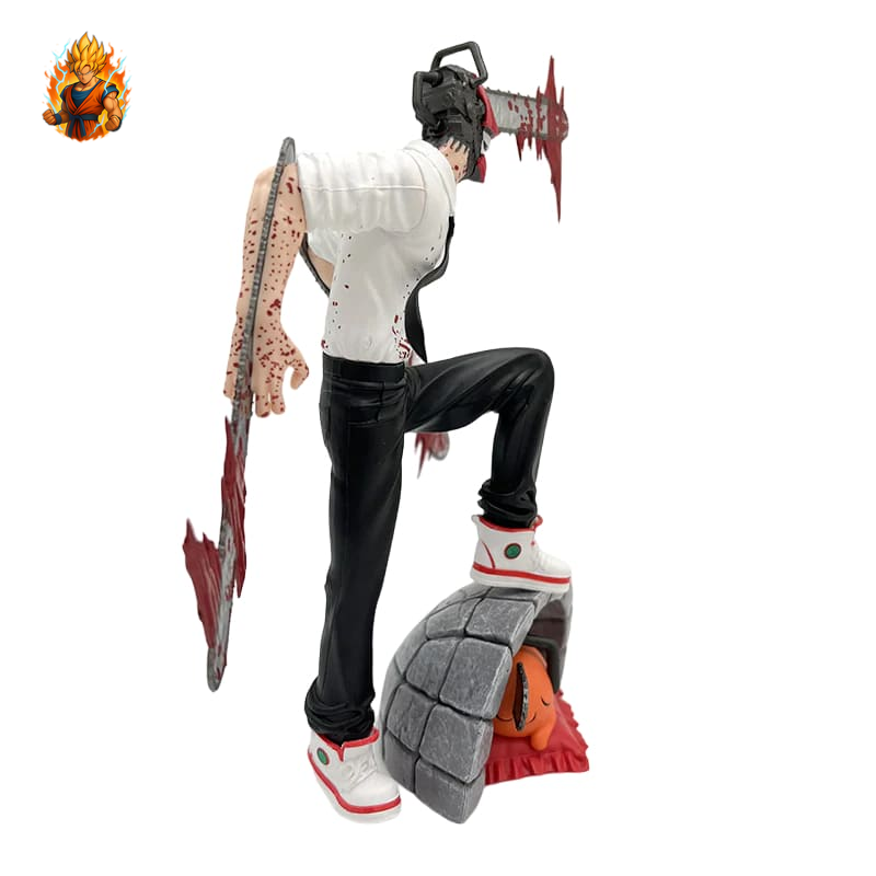 Figurine Niche de Denji x Pochita - Chainsaw Man