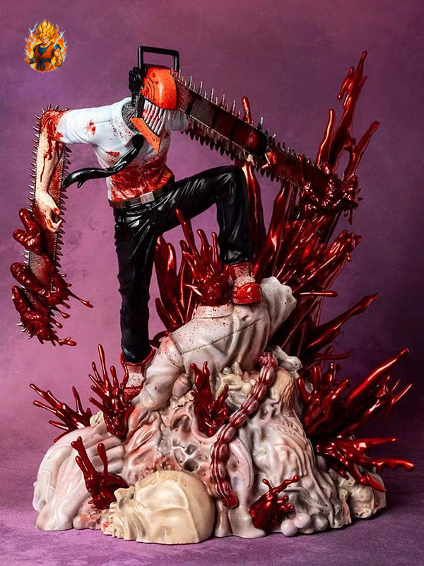 Figurine Chainsaw Man Denji Deluxe 29cm-Ma boutique