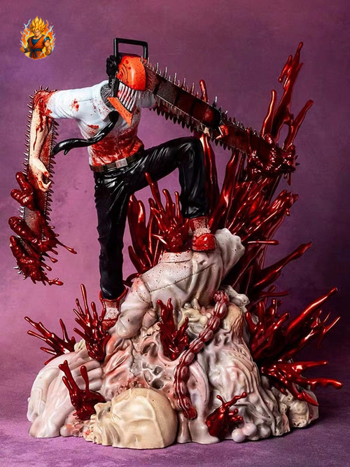 Figurine Chainsaw Man Denji Deluxe 29cm-Ma boutique