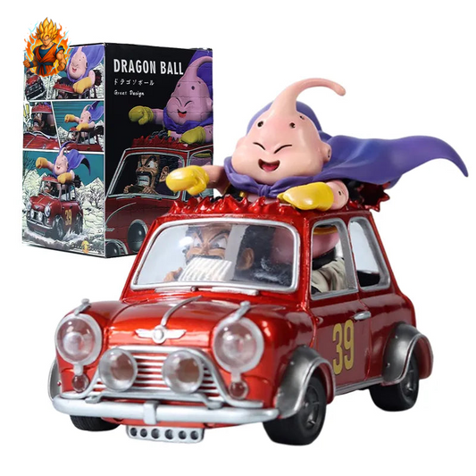 Figurine gros Buu et Satan voiture - Dragon Ball Z-Ma boutique