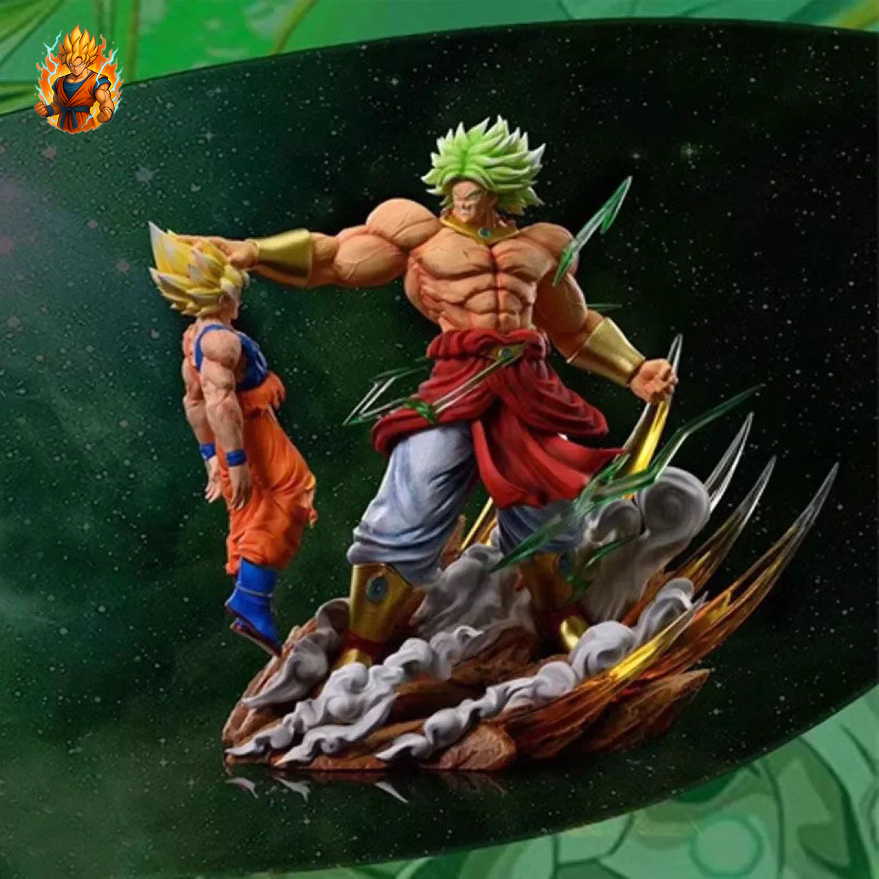 Figurine Broly Vs Goku - Dragon Ball Z Super-Ma boutique
