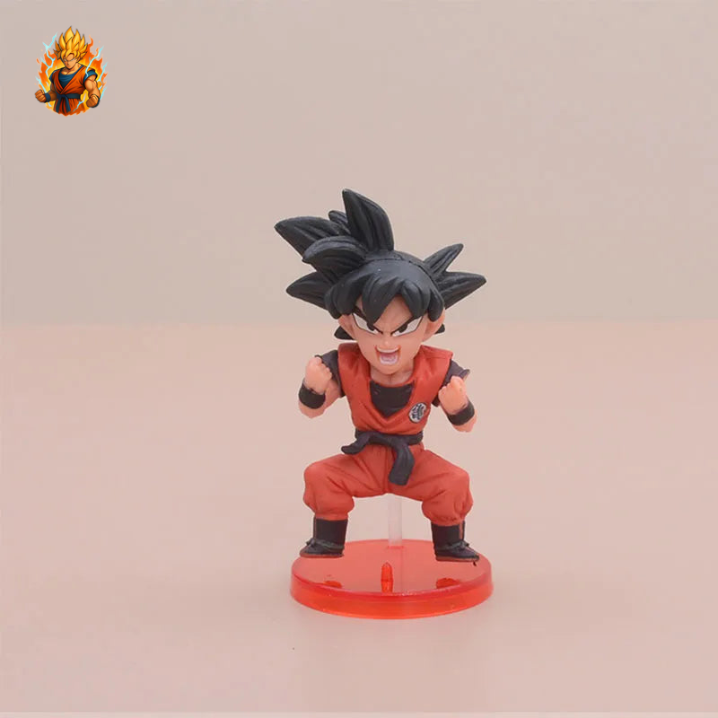 Figurine Mini Super Saiyan - 12 pièces