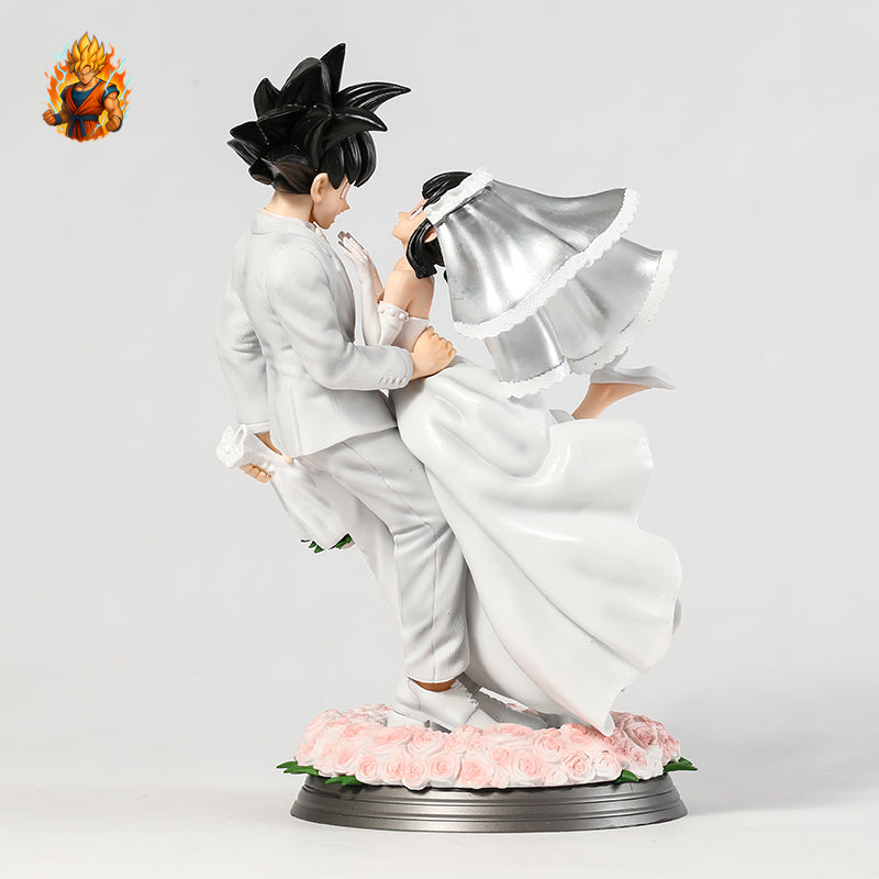 Figurines de mariage Goku & Chichi