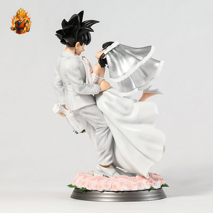 Figurines de mariage Goku & Chichi