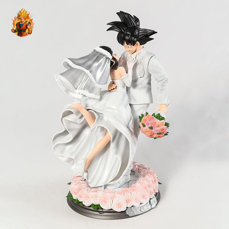 Figurines de mariage Goku & Chichi