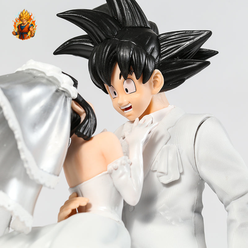 Figurines de mariage Goku & Chichi