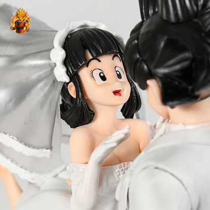 Figurines de mariage Goku & Chichi
