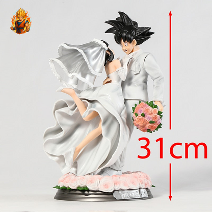 Figurines de mariage Goku & Chichi