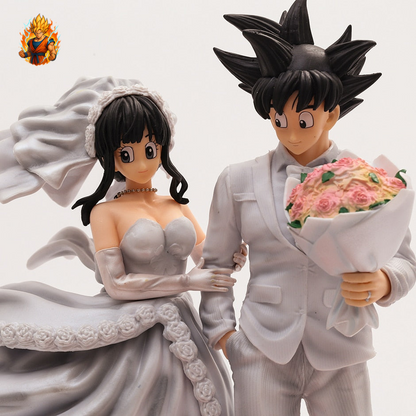 Figurines de mariage Goku & Chichi