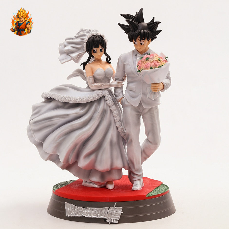 Figurines de mariage Goku & Chichi