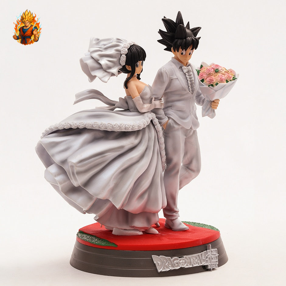 Figurines de mariage Goku & Chichi