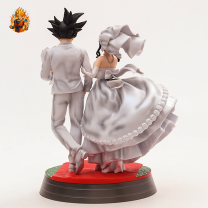 Figurines de mariage Goku & Chichi