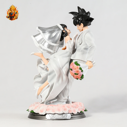 Figurines de mariage Goku & Chichi
