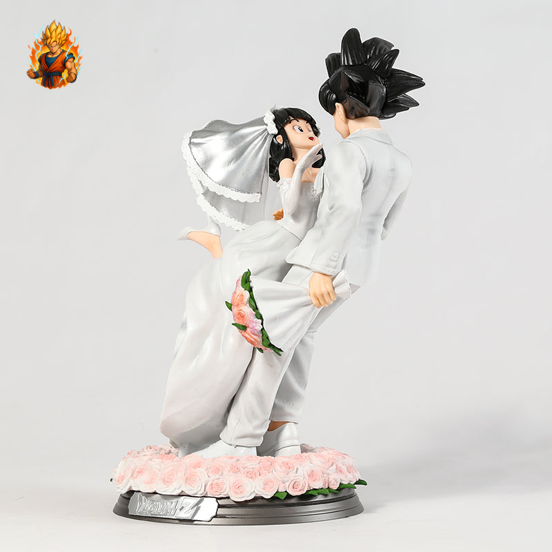 Figurines de mariage Goku & Chichi