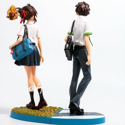 Figurine de Taki avec Mitsuha - Ton Nom