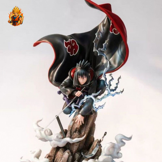 Figurine Naruto Sasuke Uchiha Akatsuki - 43cm-Ma boutique