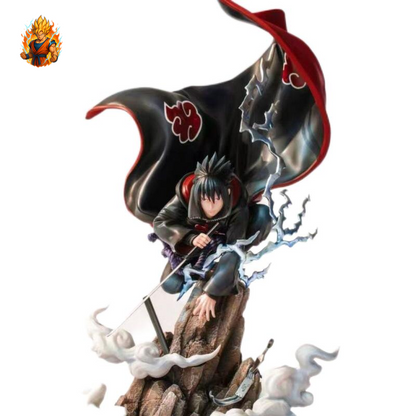Figurine Naruto Sasuke Uchiha Akatsuki - 43cm