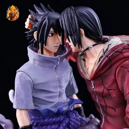 Figurine buste de Sasuke & Itachi Uchiha