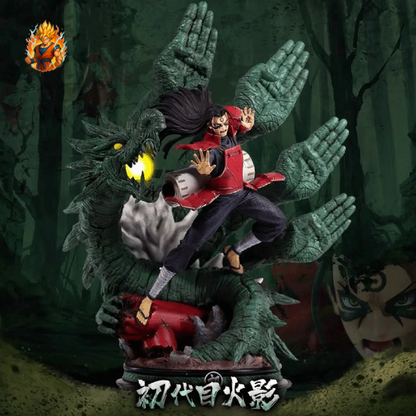 , mais en japonais. Sa traduction en français serait Figurine Hashirama Mokuton.-Ma boutique