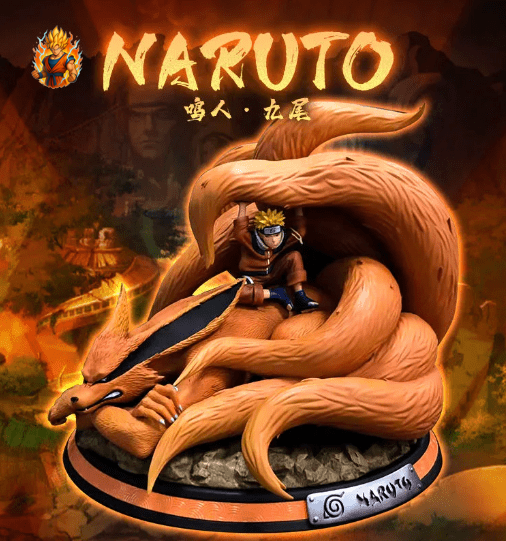 Figurine Naruto Kurama Kyubi.-Ma boutique