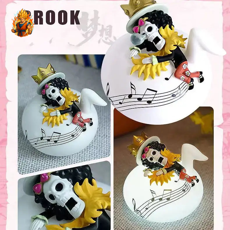 Figurine de Brook dormant de One Piece.-Ma boutique