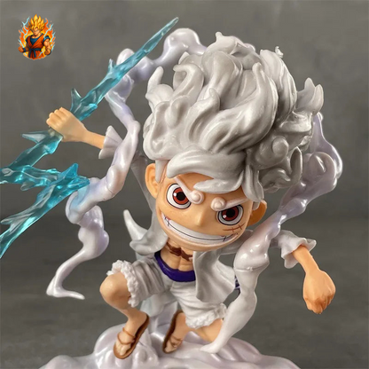 One Piece Luffy Gear 5 Figurine de saut