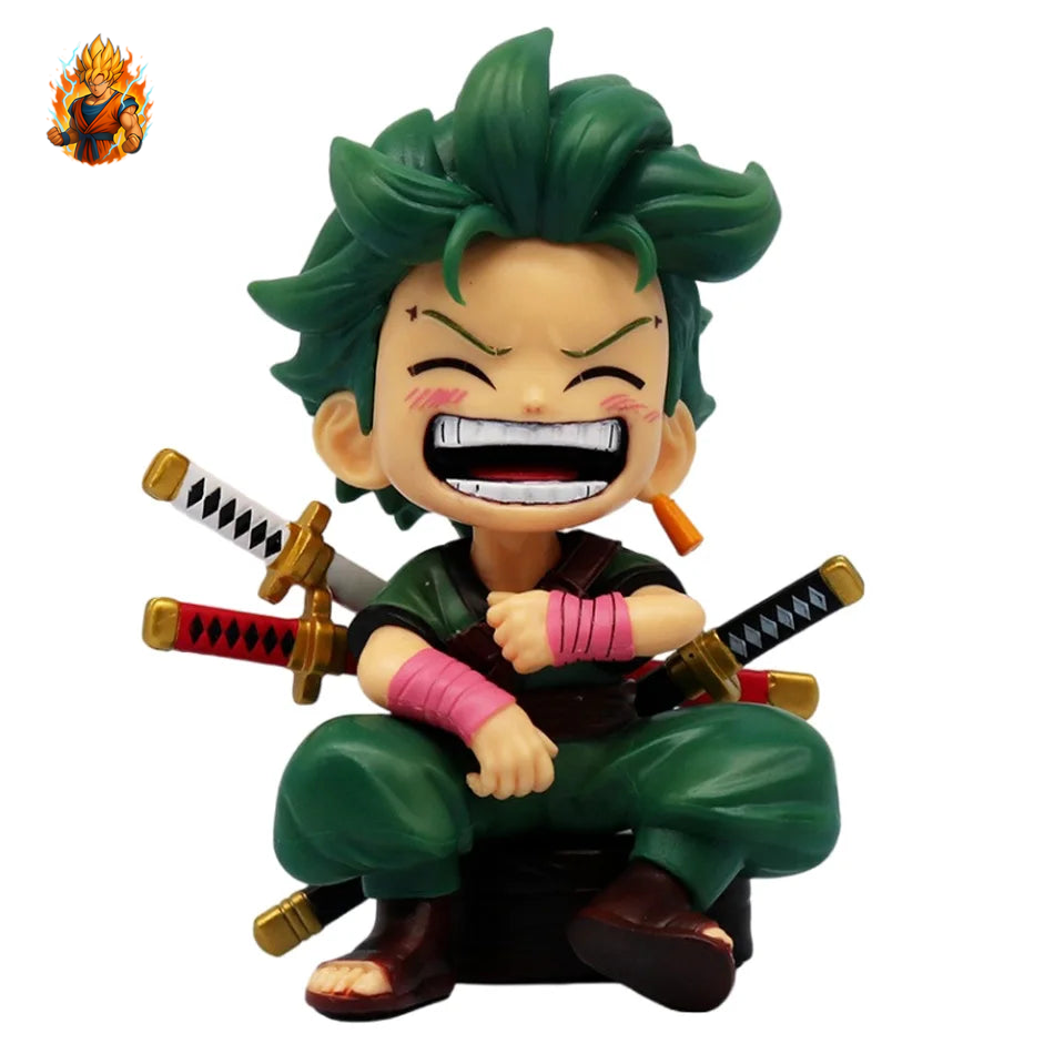 Figurine One Piece Zoro Riant Mignon.-Ma boutique