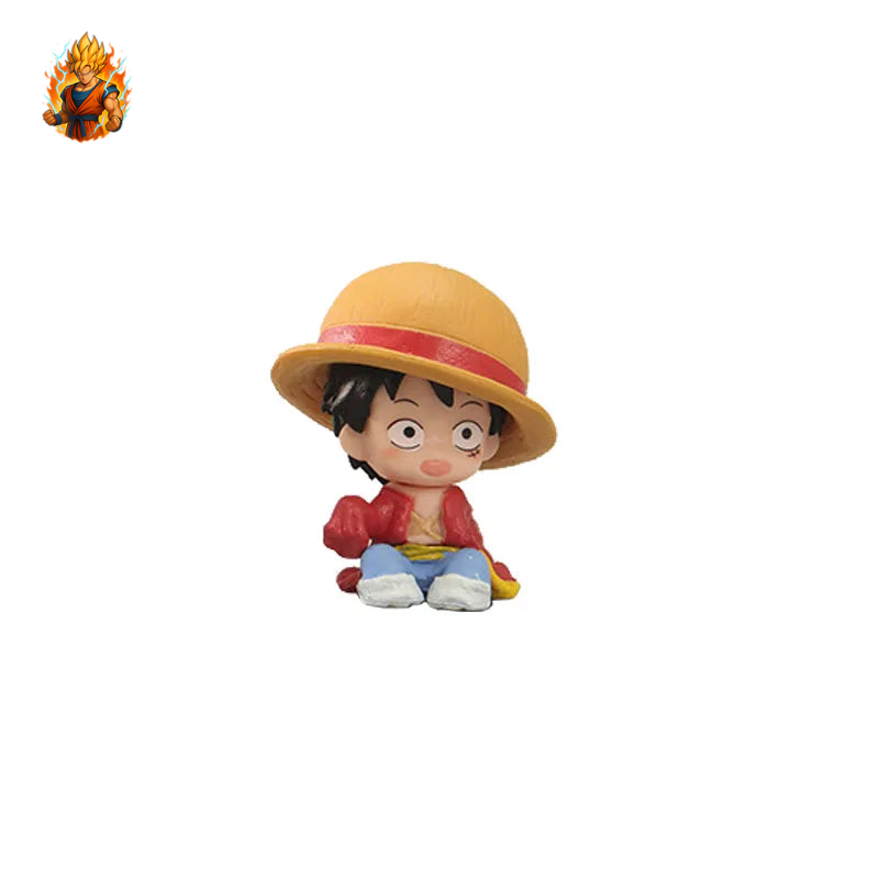 Figurine Kawai de Ruffy de One Piece.-Ma boutique