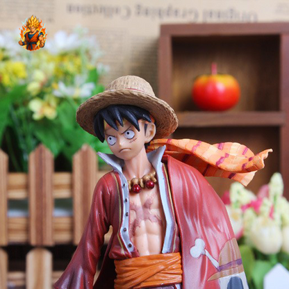Figurine du Capitaine Luffy de One Piece (17 cm)