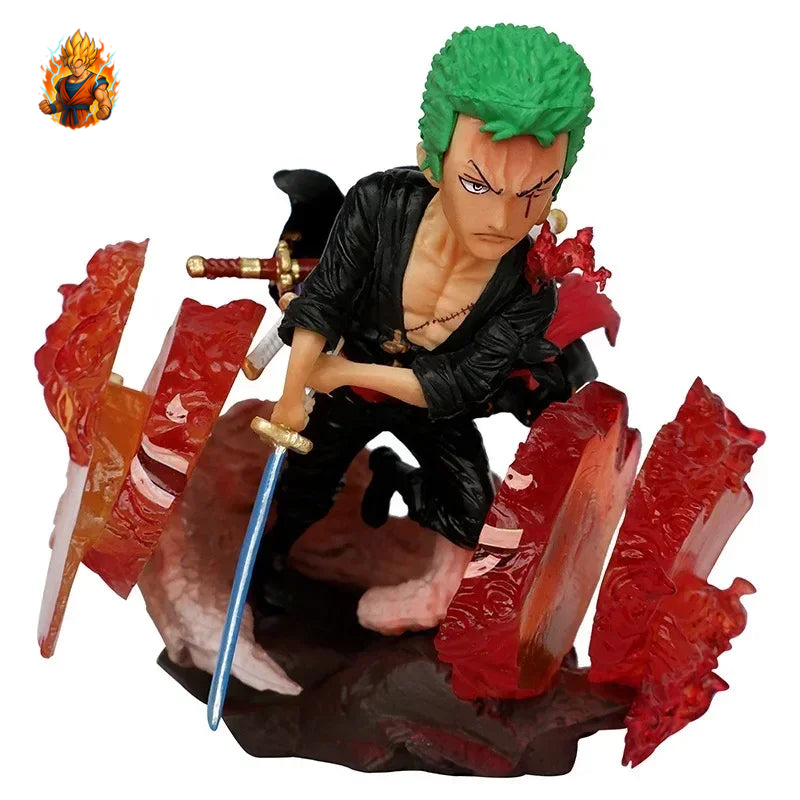 Figurine de Roronoa Zoro de One Piece avec son sabre.-Ma boutique