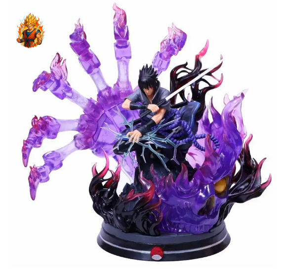 Figurine de Sasuke avec Susanoo à la main
