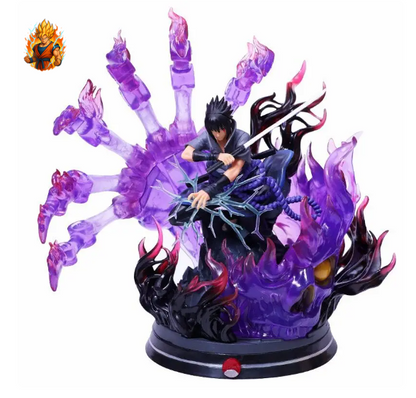 Figurine de Sasuke avec Susanoo à la main